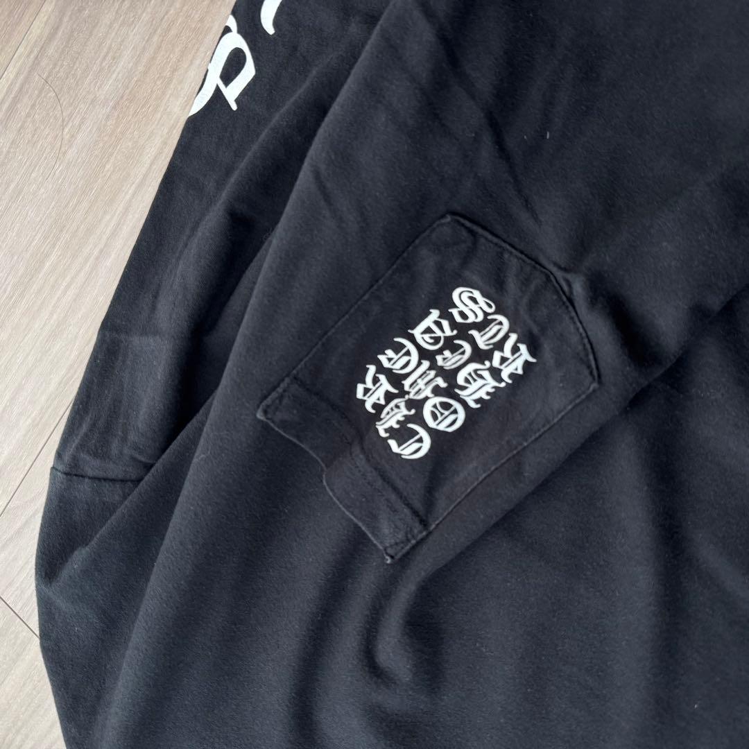 chrome heartsクロムハーツ スクエアロゴ Tシャツ L