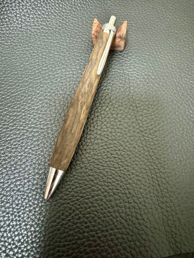 k*r様 金木犀さん 黒柿孔雀杢 新品 ボールペン