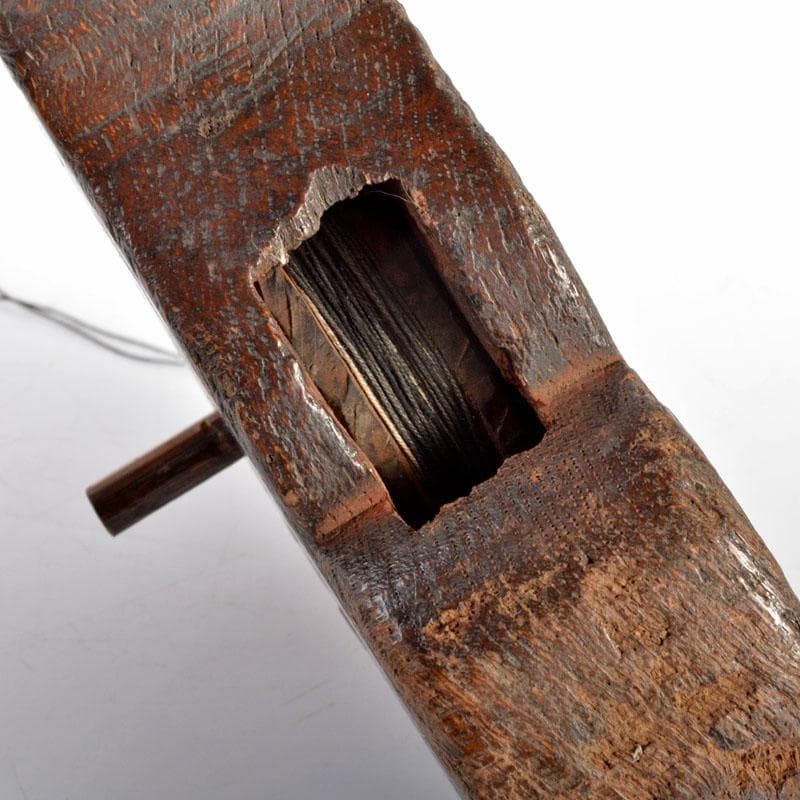 古民具　大工道具　木彫　墨壷　V　R4710