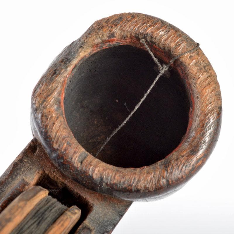 古民具　大工道具　木彫　墨壷　V　R4710