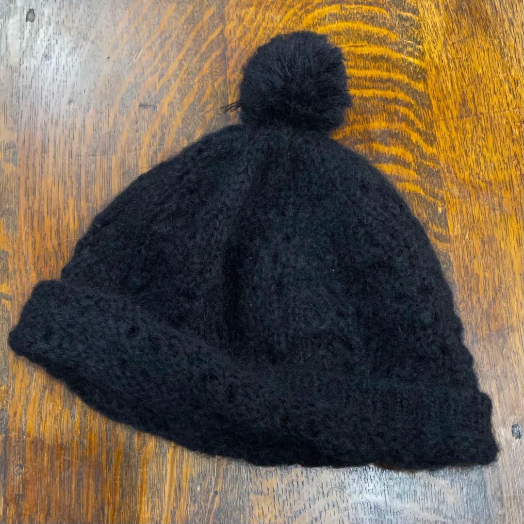 saint laurent サンローラン ニット帽 ブラック