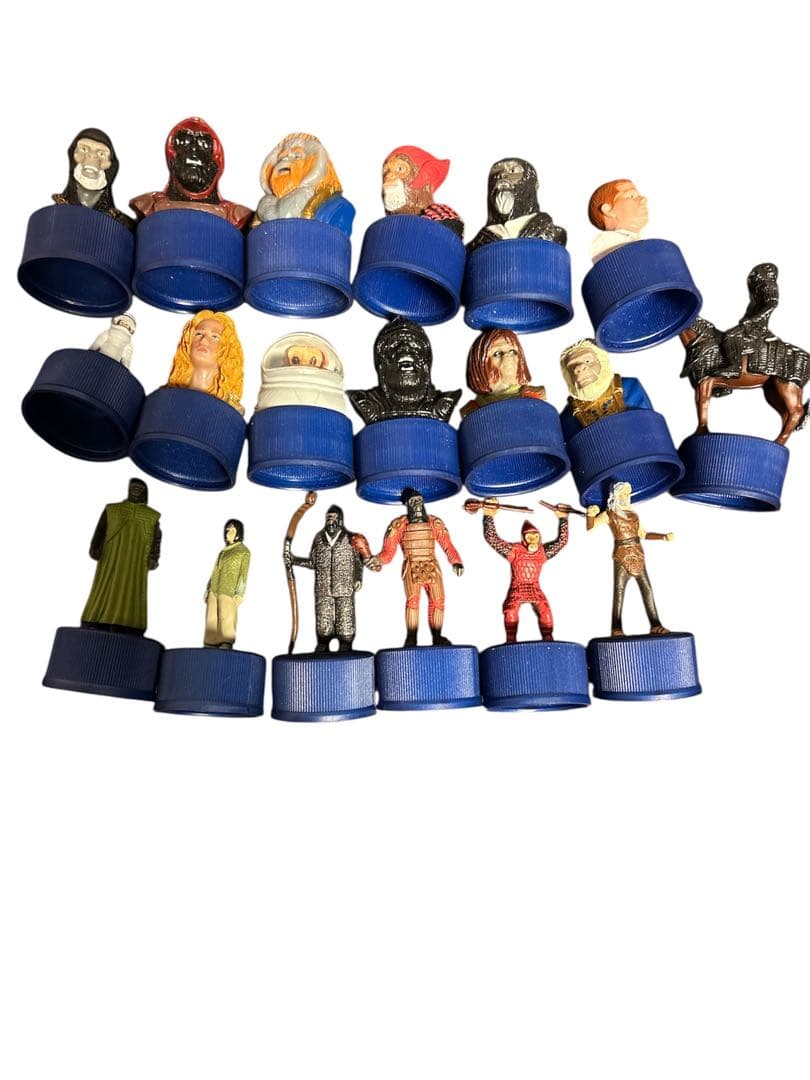 猿の惑星　ペプシ　ボトルキャップ　ホラーキャラクター フィギュア　 19種類