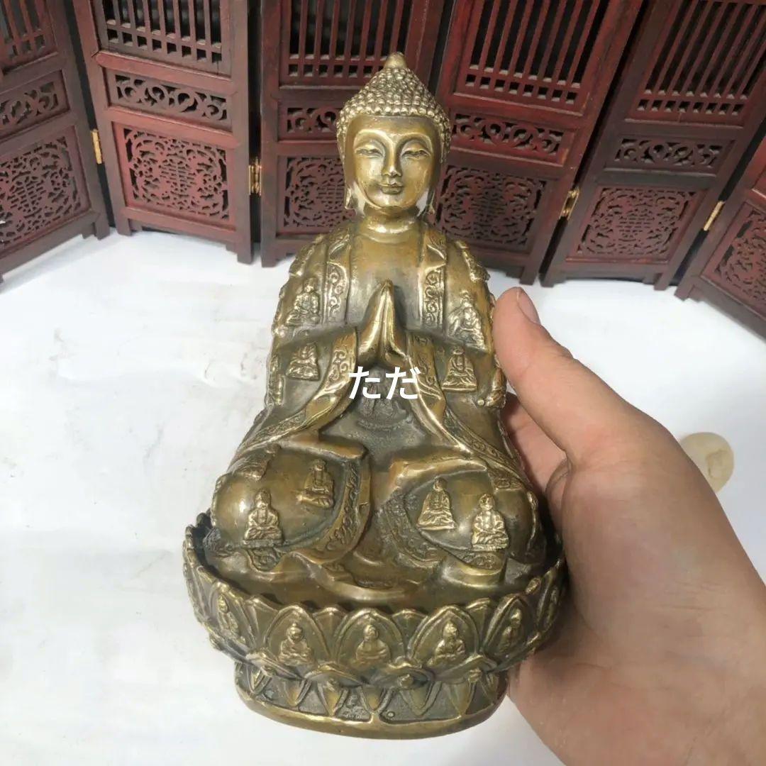 仏教美術 仏像 大日如来仏 釈迦牟尼仏像 銅製品 工芸品 置物