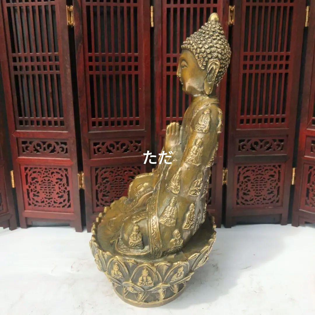 仏教美術 仏像 大日如来仏 釈迦牟尼仏像 銅製品 工芸品 置物