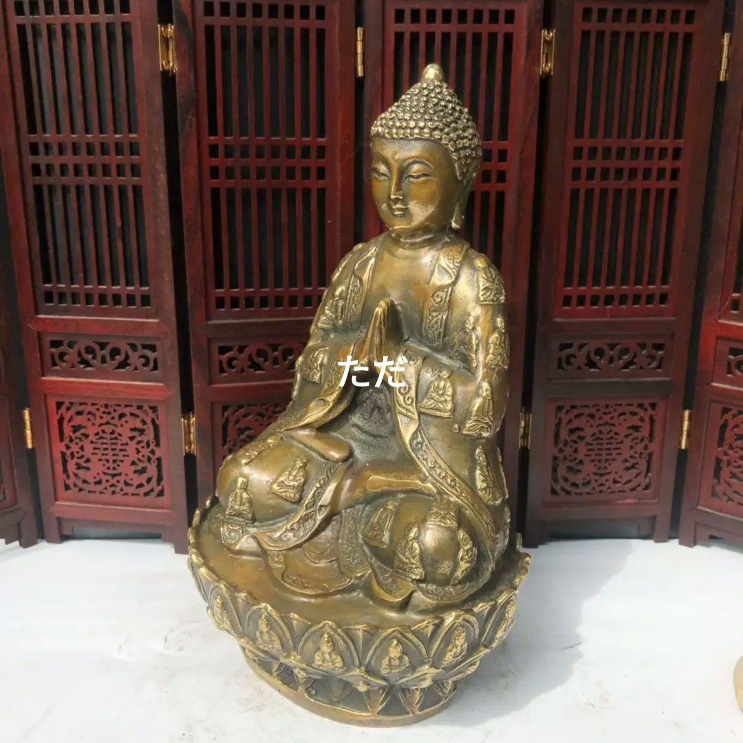 仏教美術 仏像 大日如来仏 釈迦牟尼仏像 銅製品 工芸品 置物
