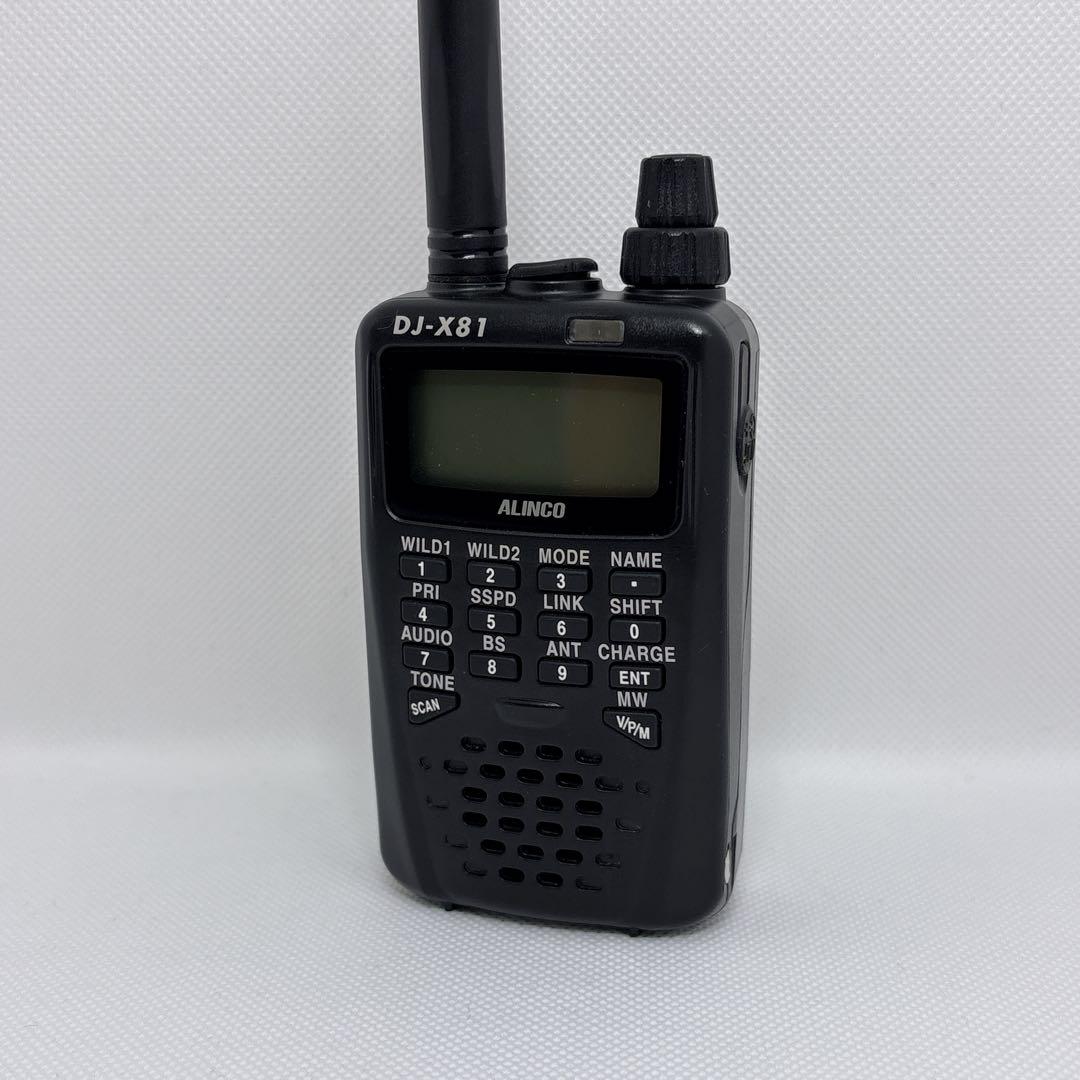 【美品】 動作確認済み ALINCO DJ-X81 レシーバー