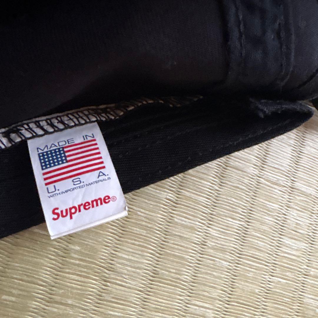 Supreme シュプリーム キャップ Black ブラック　FW25