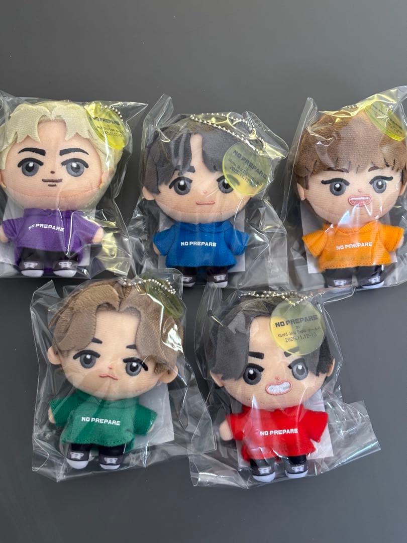 コムドット　ノンプリ　愛知公演　NOPREPARE ぬいぐるみマスコット