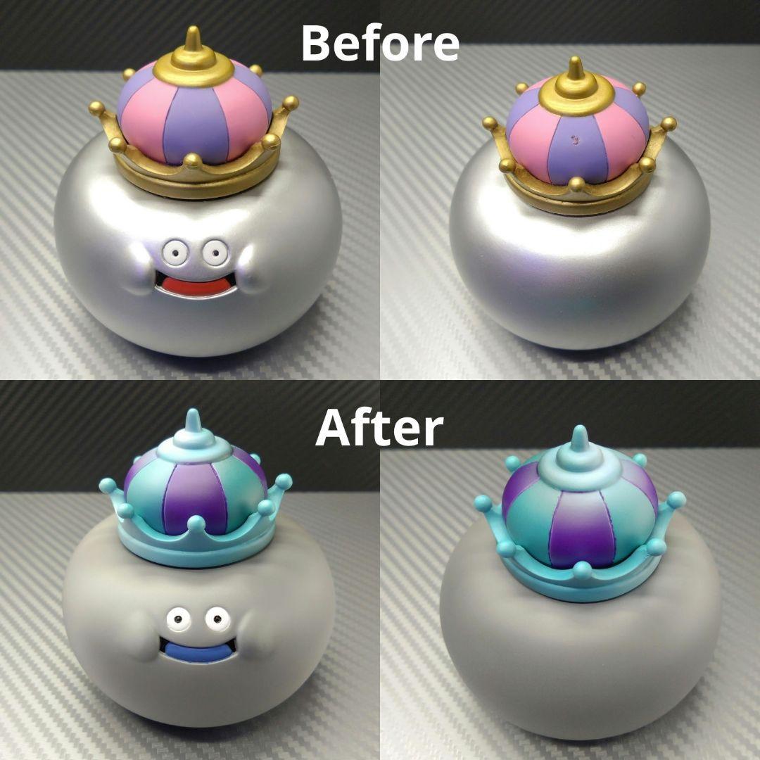 【専用出品】ドラクエ ソフビモンスター ・FC版メタルキング カラーリペイント