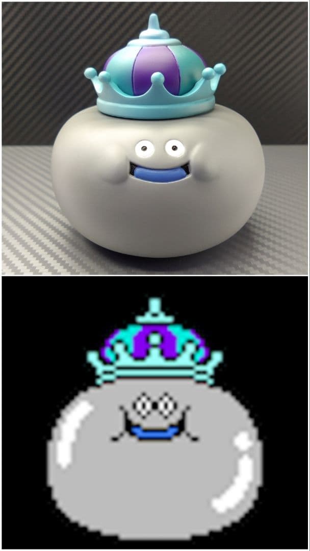 【専用出品】ドラクエ ソフビモンスター ・FC版メタルキング カラーリペイント