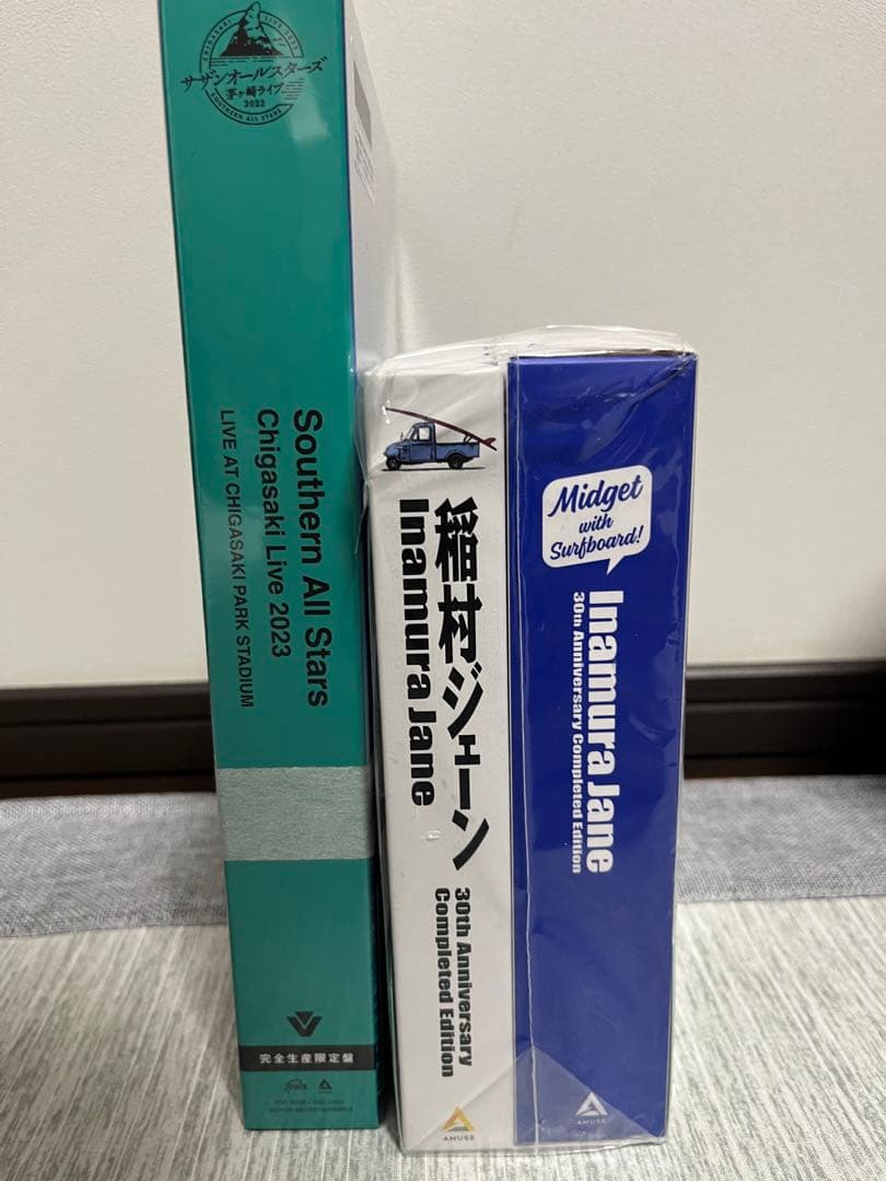 サザンオールスターズ 茅ヶ崎ライブDVD & 稲村ジェーン 30周年記念 DVD
