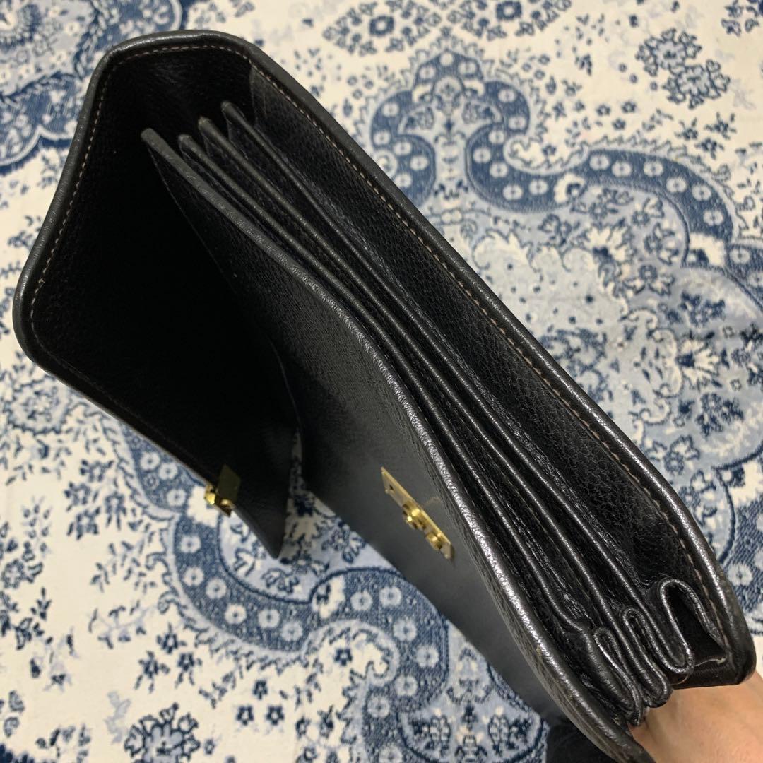 LOEWE ロエベ ブリーフケース ビジネスバッグ ブラック レザー