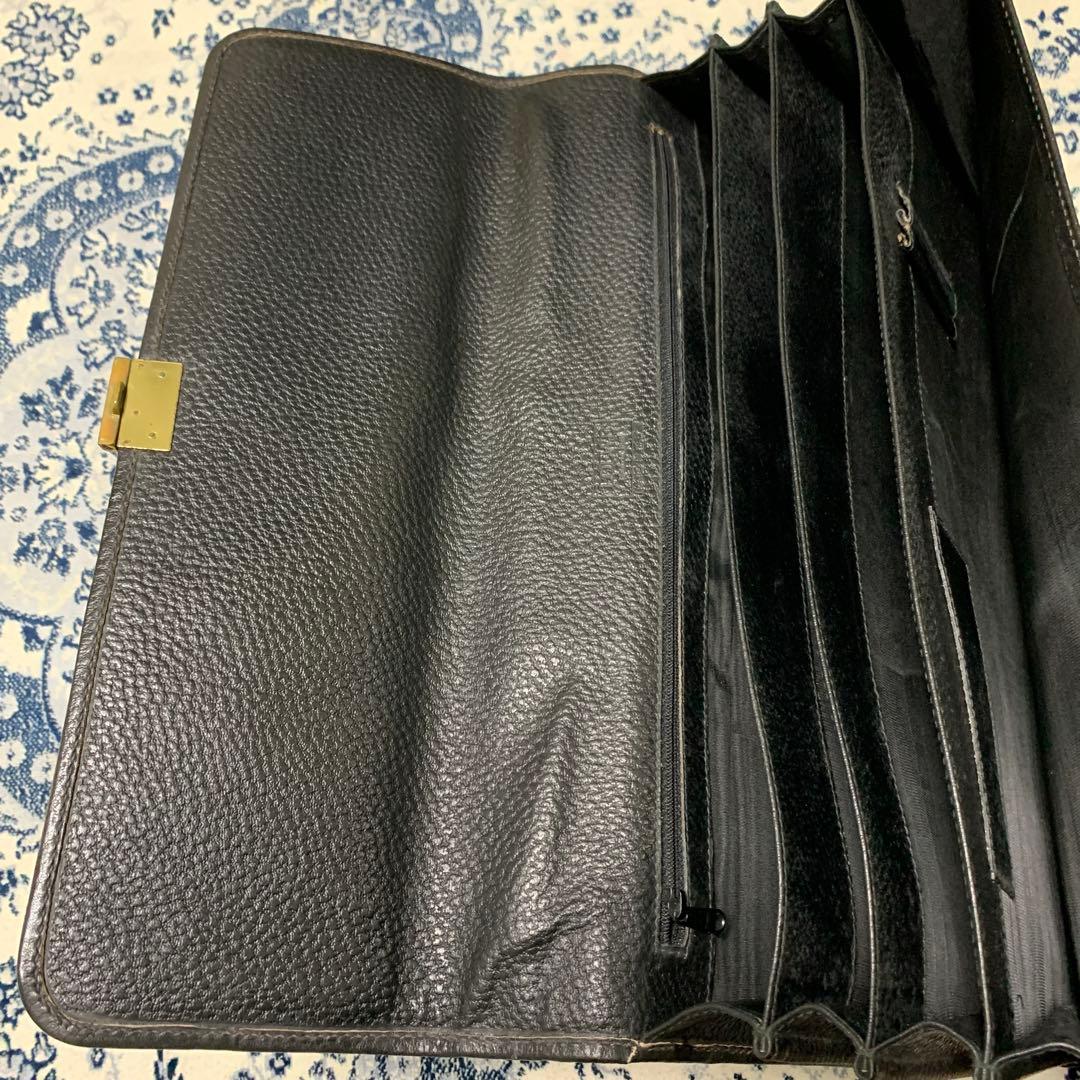 LOEWE ロエベ ブリーフケース ビジネスバッグ ブラック レザー