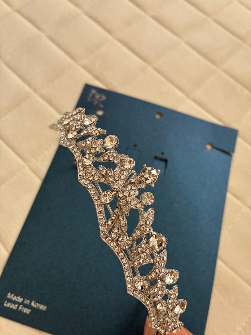 ✴︎ウェディング✴︎ティアラ✴︎バレッタ&イヤリング&ネックレス