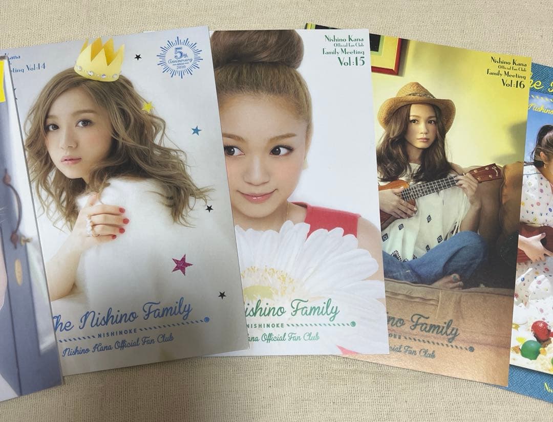 西野カナ Nishino Family ファンクラブ会報セット 13冊 非売品