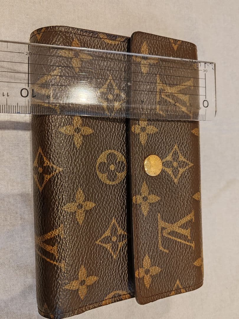 Louis Vuitton 三つ折り財布 モノグラム ブラウン