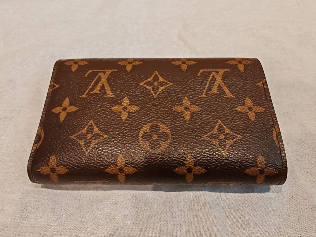 Louis Vuitton 三つ折り財布 モノグラム ブラウン