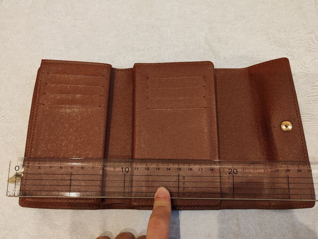 Louis Vuitton 三つ折り財布 モノグラム ブラウン