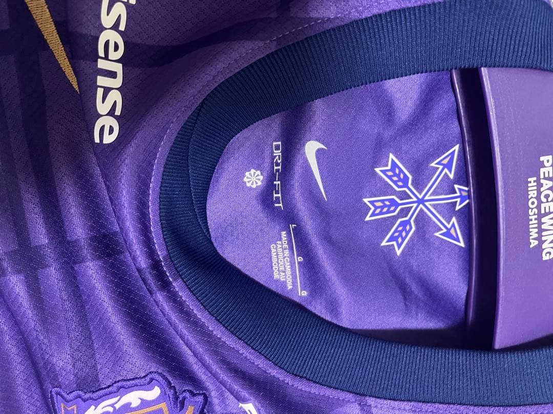 サンフレッチェ広島　ジュニア　160 ユニホーム　2025