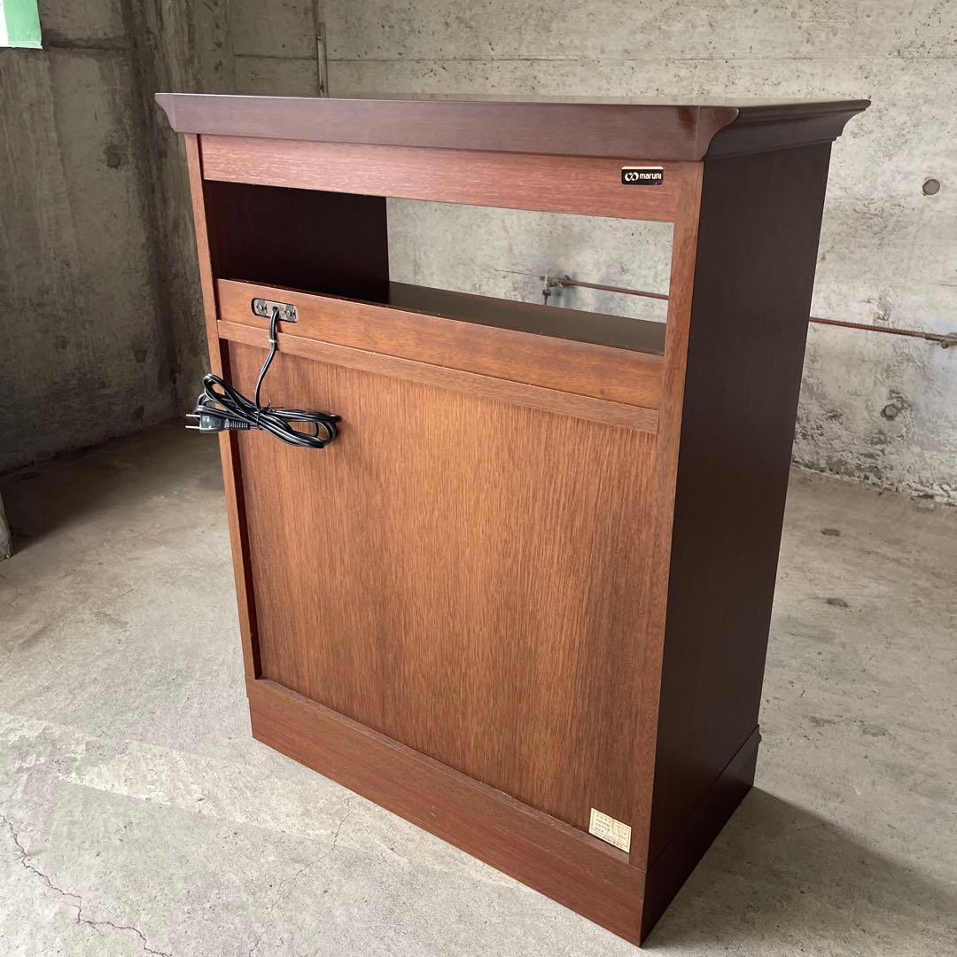 美品　マルニ木工 maruni 地中海シリーズ 電話台 サイドラック