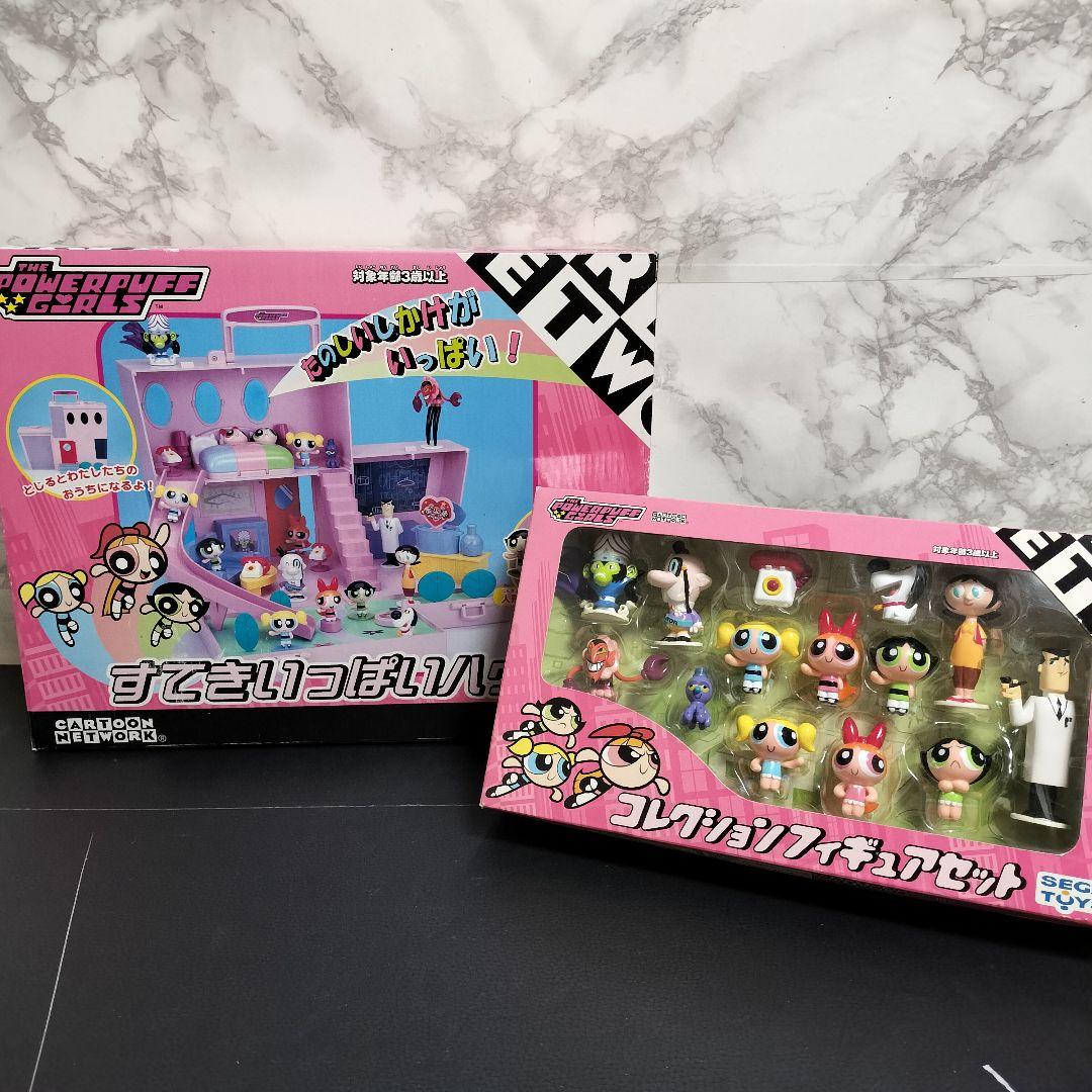 パワーパフガールズ　すてきいっぱいハウス　コレクションフィギュアセット