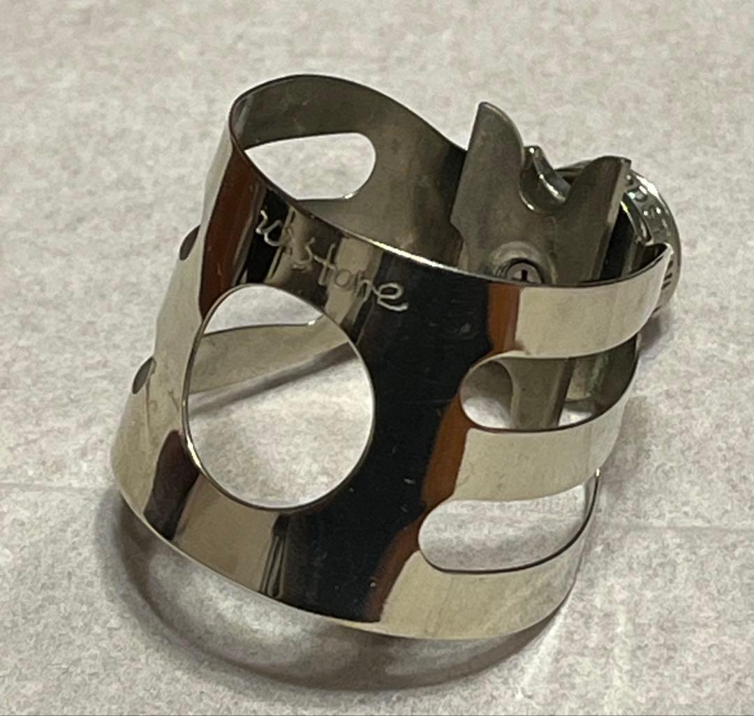 テナーサックス リガチャー【ウッドストーンCLASSIC】ニッケルシルバー #5