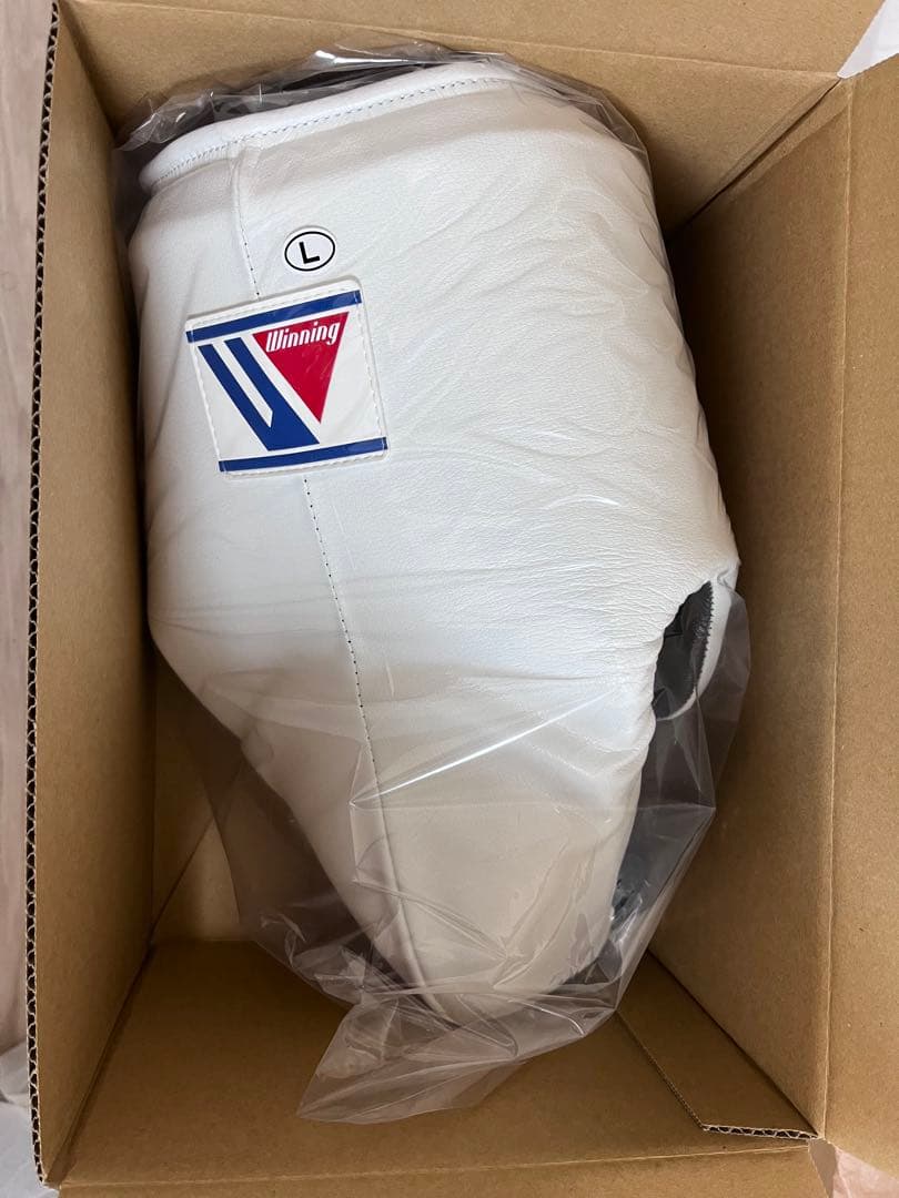 winningカッププロテクター 白L ※10日最終値下済新品未使用未開封正規品