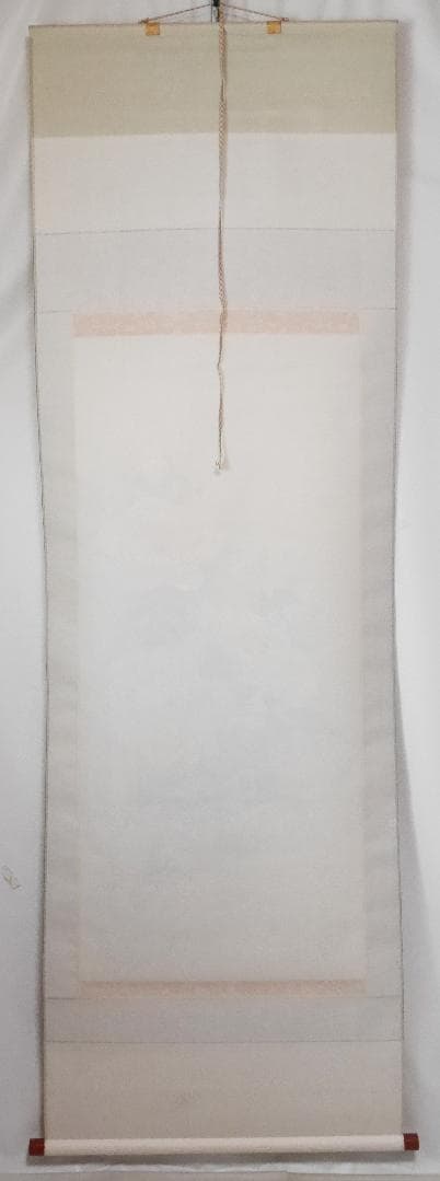 牡丹之図　日本画家　中村松雲（真作保証付）◆絹本肉筆　共箱付　日本画　花鳥　掛軸