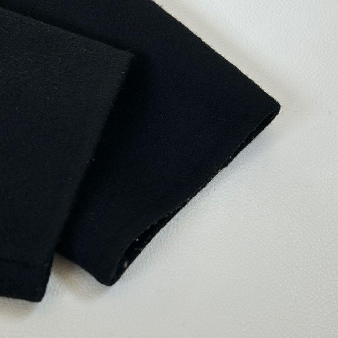 マックスマーラ アンゴラ クチートアマーノ チェスターコート ジャケット 黒