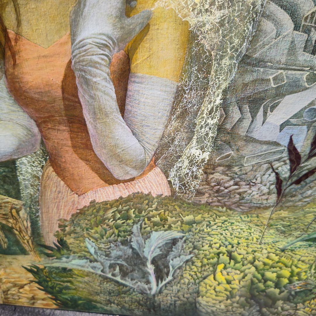 塚本聰「彷徨」100号油彩,全画業集大成,人生観変えるほどの超大作,日本のダリ