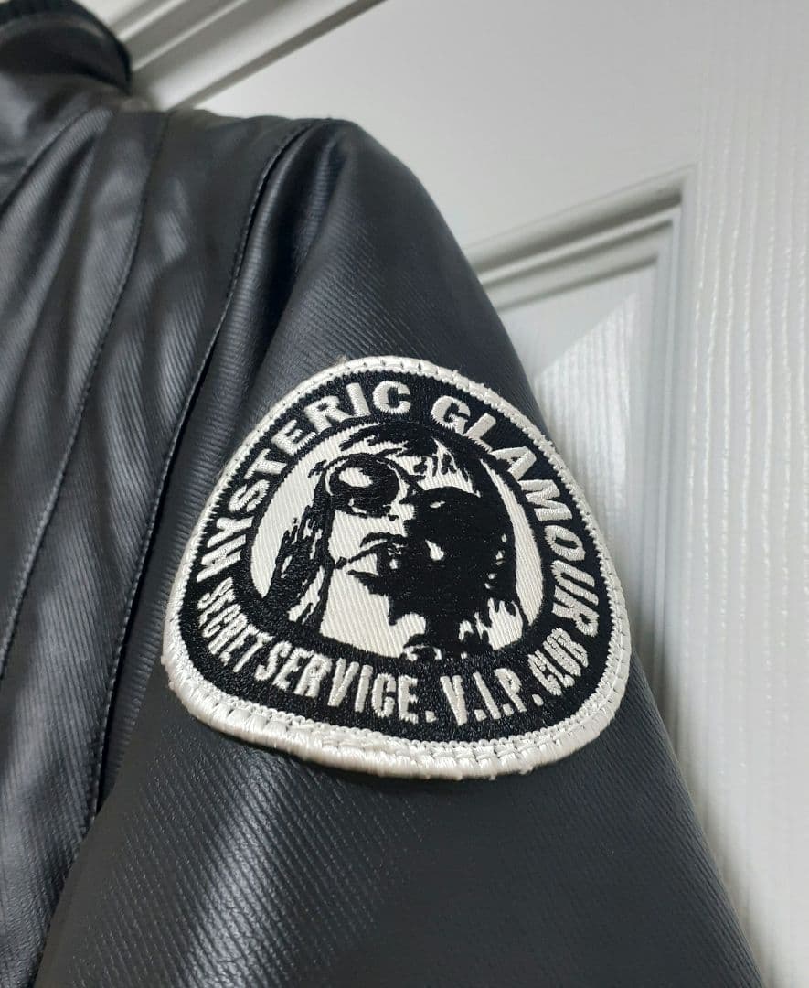 HYSTERICGLAMOUR レザージャケット ブルゾン