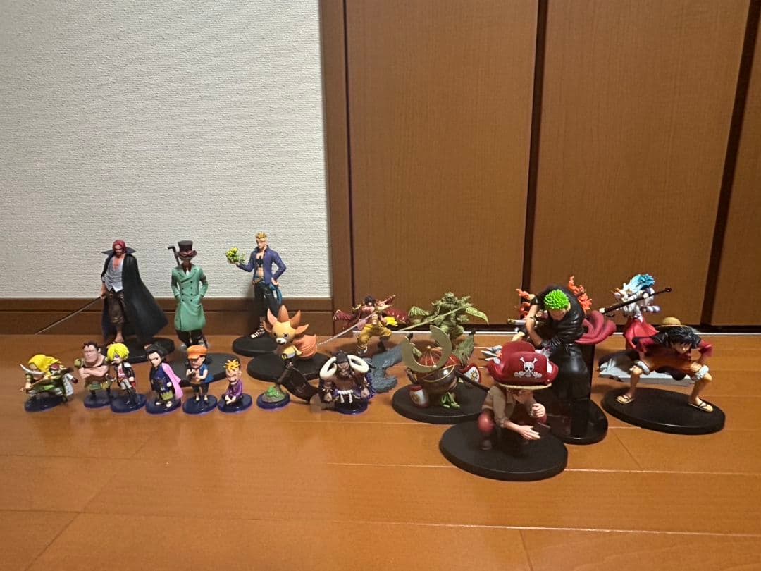 ワンピースキャラクター フィギュア34体セット