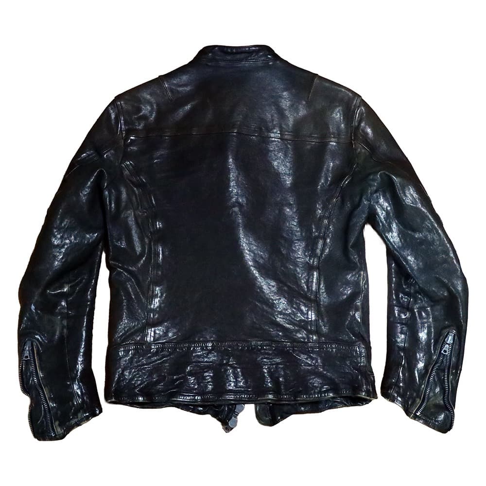 バックラッシュ ジャパンホース シングルライダース レザー ジャケット