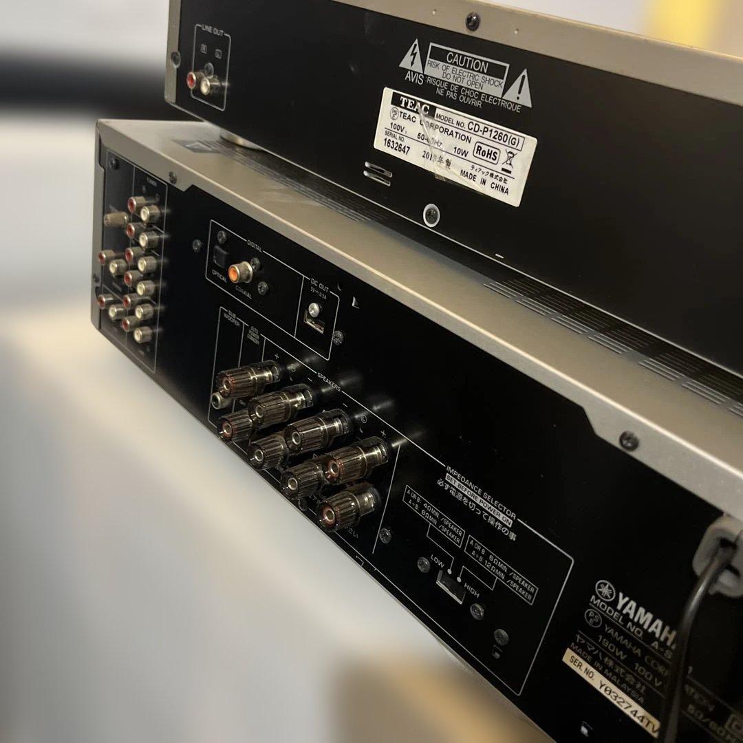 YAMAHA ヤマハ プリメインアンプ / A-S301/CDプレイヤーセット