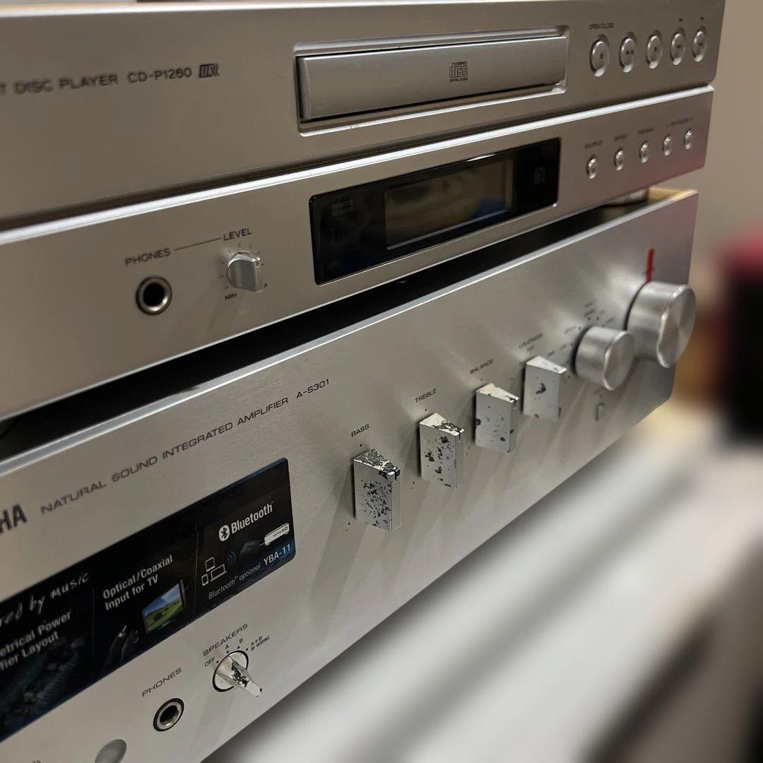 YAMAHA ヤマハ プリメインアンプ / A-S301/CDプレイヤーセット