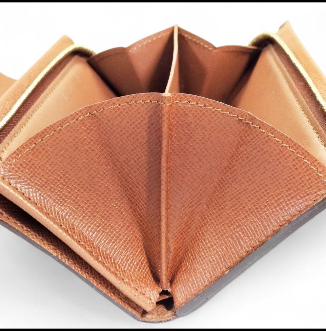 ☆外観美品☆ ルイヴィトン モノグラム トレゾール 二つ折り 財布 M61736