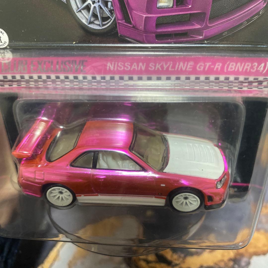 ミニカー Hot Wheels RLC Nissan Skyline GT-R R34