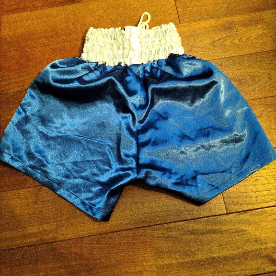 Winning ウイニング ボクシング パンツ 青 白ライン