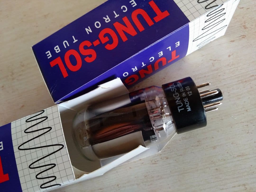 TUNG-SOL 6L6GC 真空管マッチドペア