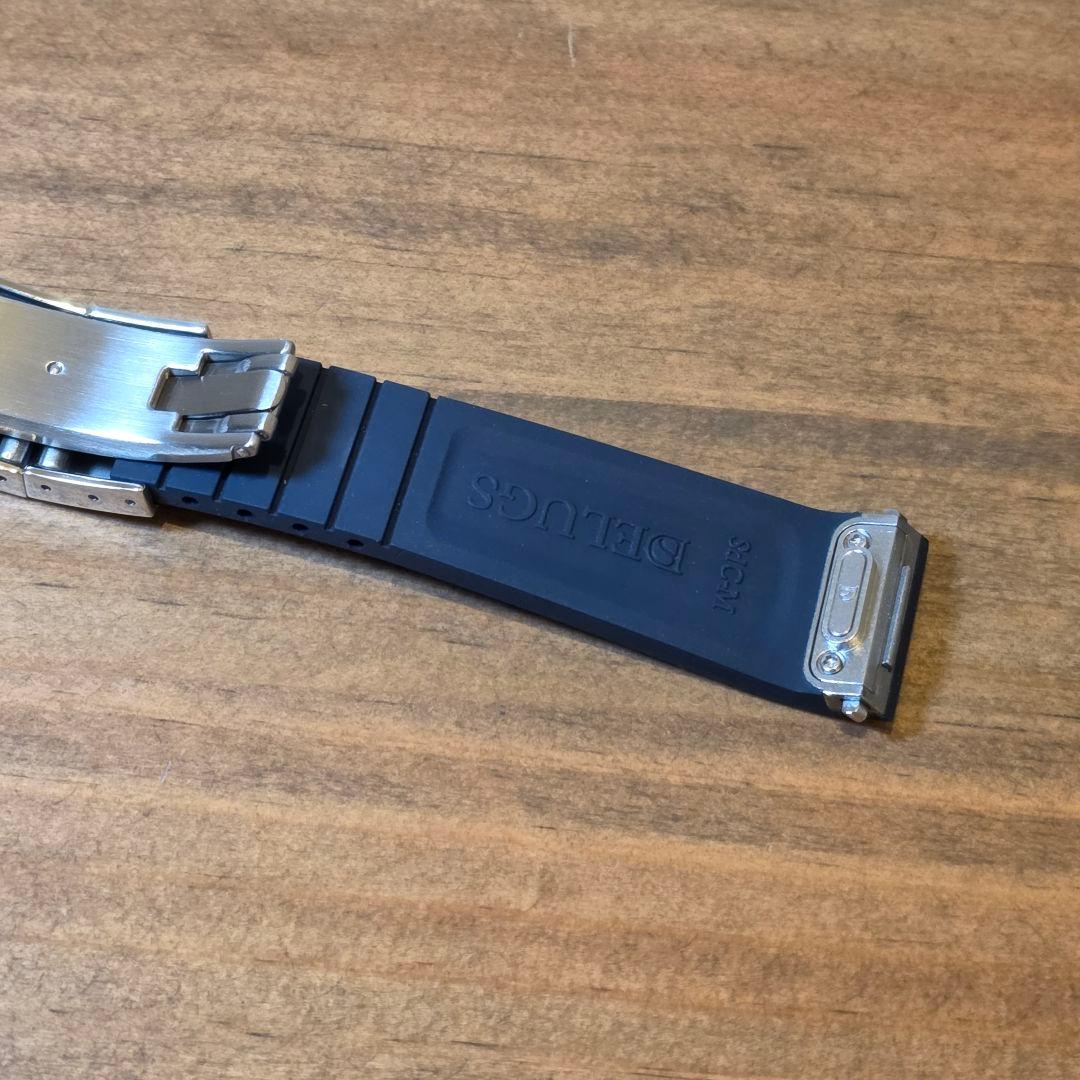 Cartier サントスドゥカルティエMM ラバーベルト