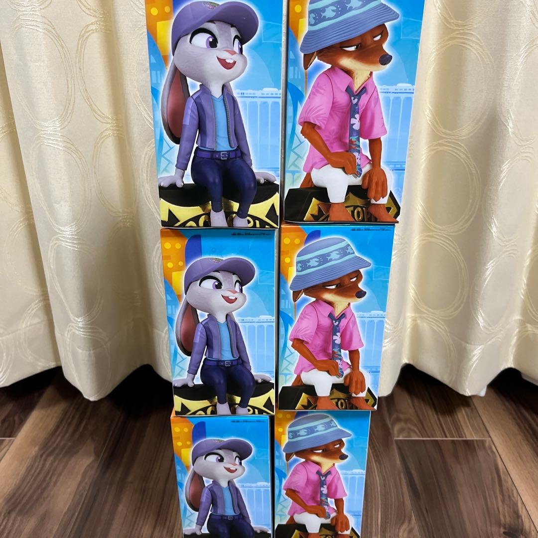 s*o様 ディズニー ズートピア2 モニタートップフィギュア ニック ジュディ