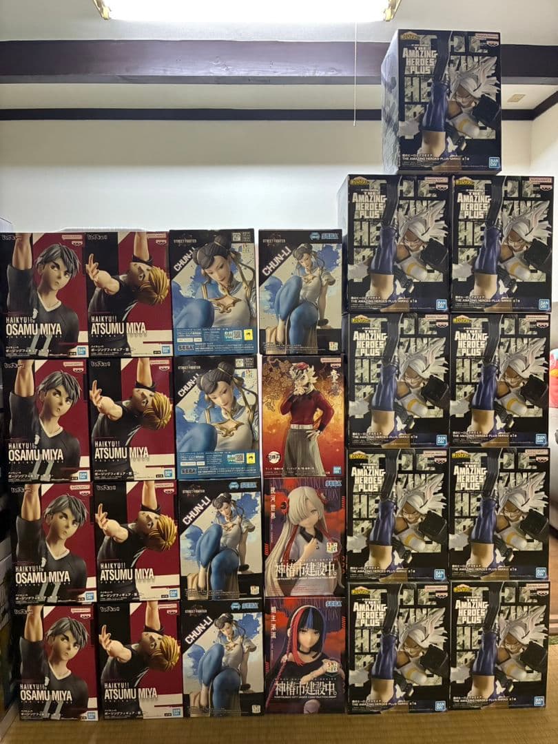 プライズフィギュア まとめ売り 37点 鬼滅の刃 ハイキュー ヒロアカ