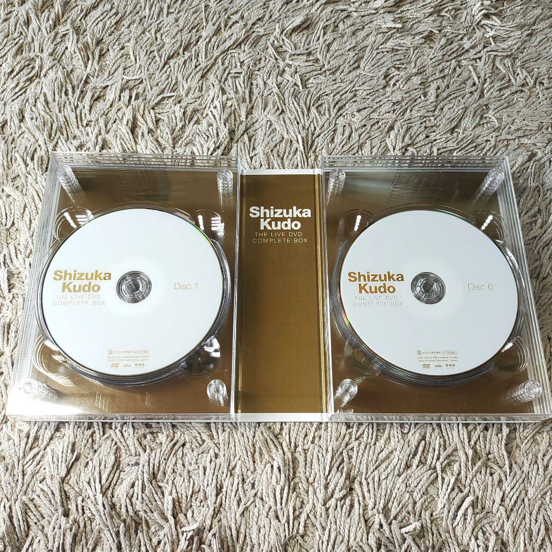 【コンプリートBOX】工藤静香 THE LIVE DVD COMPLETE