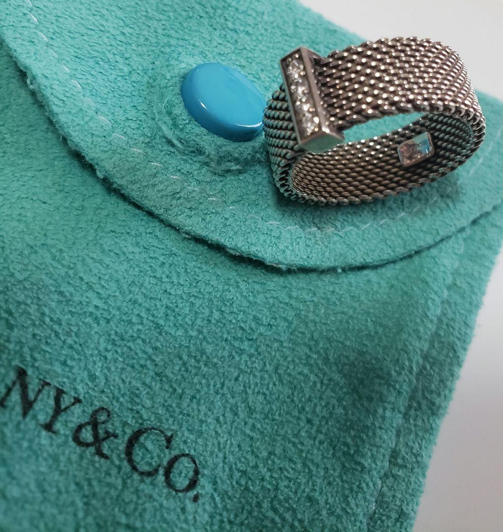 ティファニー リング サマセット 4PD シルバー925 ダイヤモンド