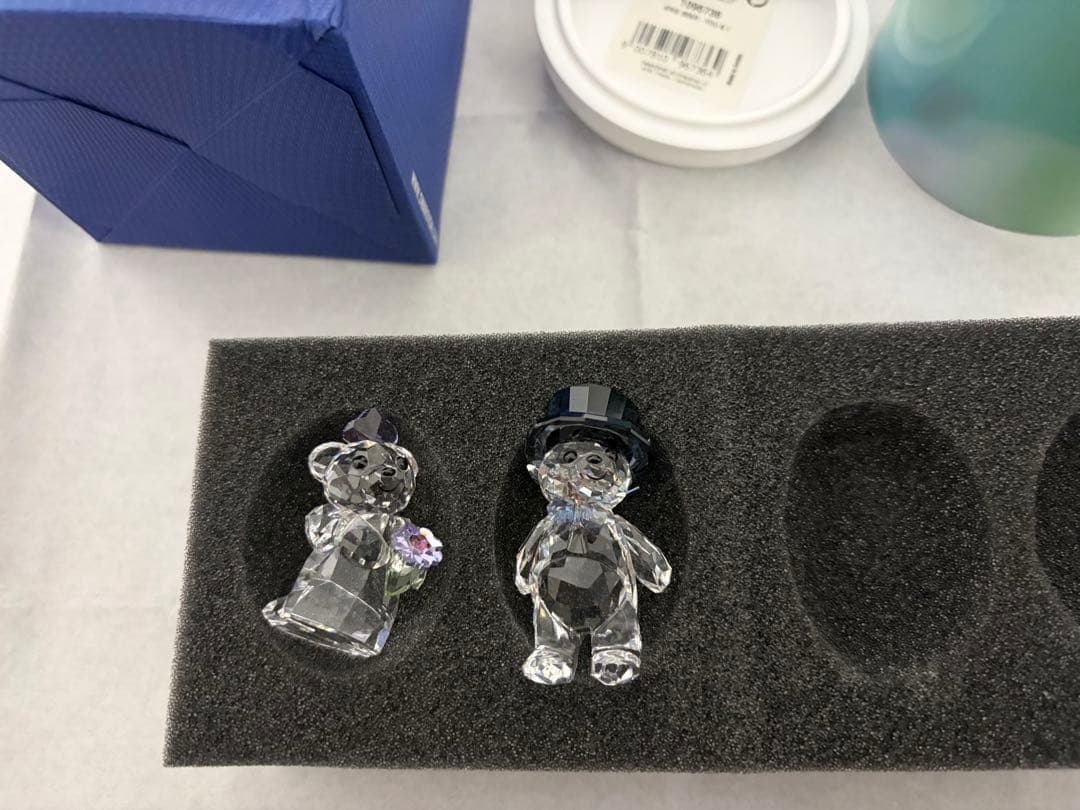 Swarovski Kris Bearスワロフスキー クリスベア YOU&I 花