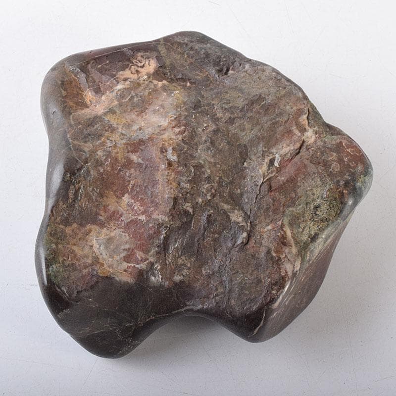 天然石　鑑賞石　菊花石　置物　重さ約1370g　V　R8681