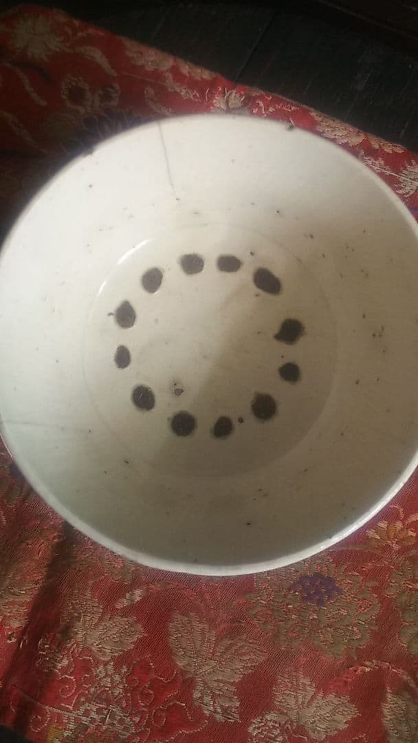 李朝粉引茶碗【中期時代】