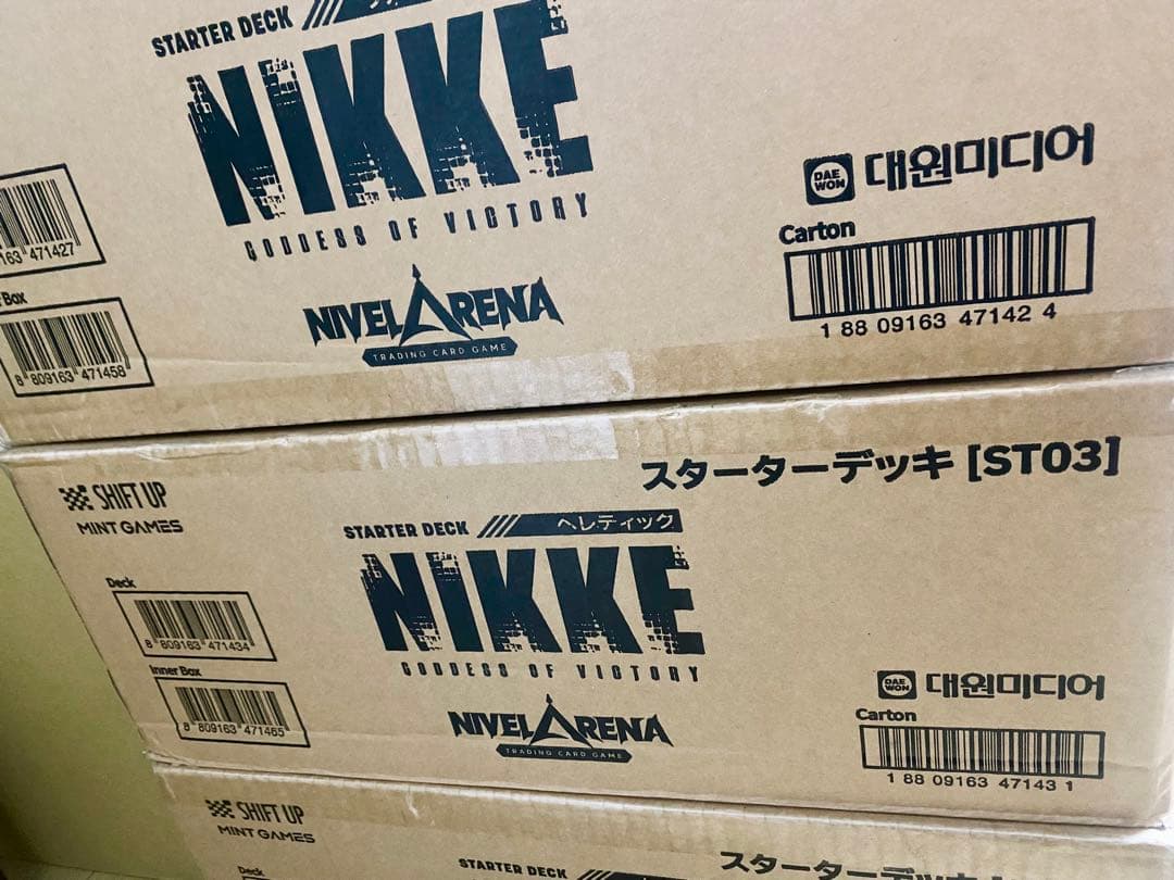 NIVEL ARENA 勝利の女神:NIKKE スターターデッキ カートン
