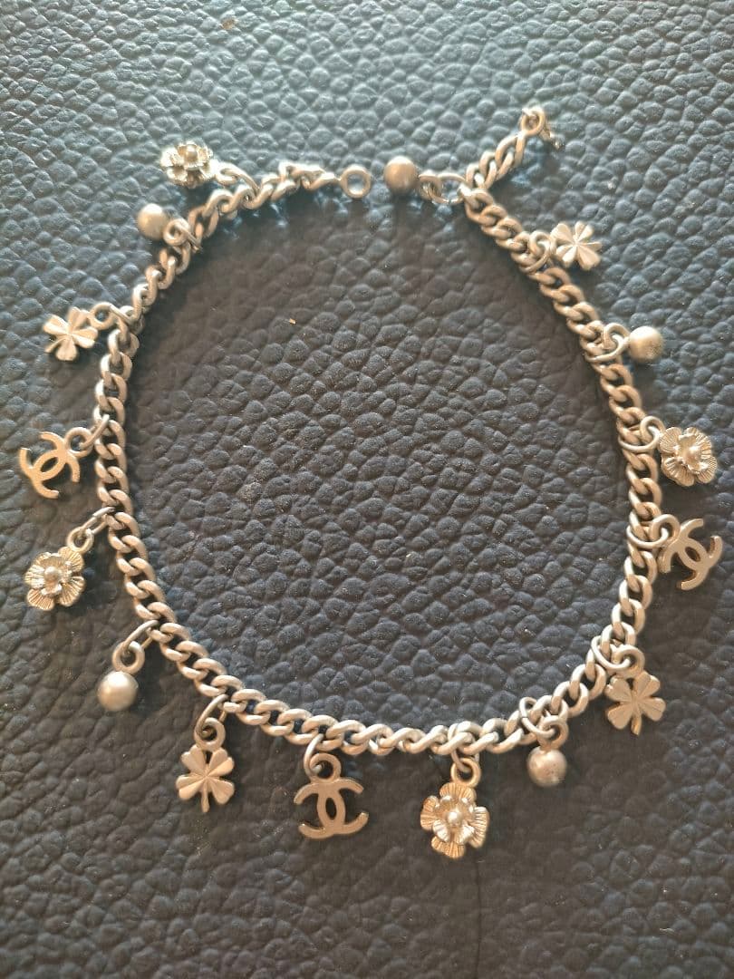 Chanel チャーム付きアンクレット　ブレスレット　付属品なし