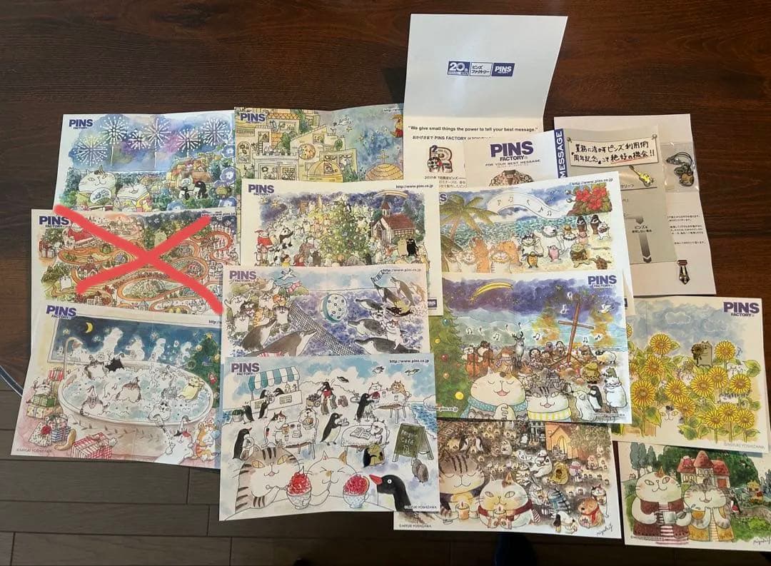 猫のピンズ　ピンズファクトリー
